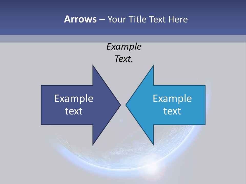 World Warm Outer PowerPoint Template