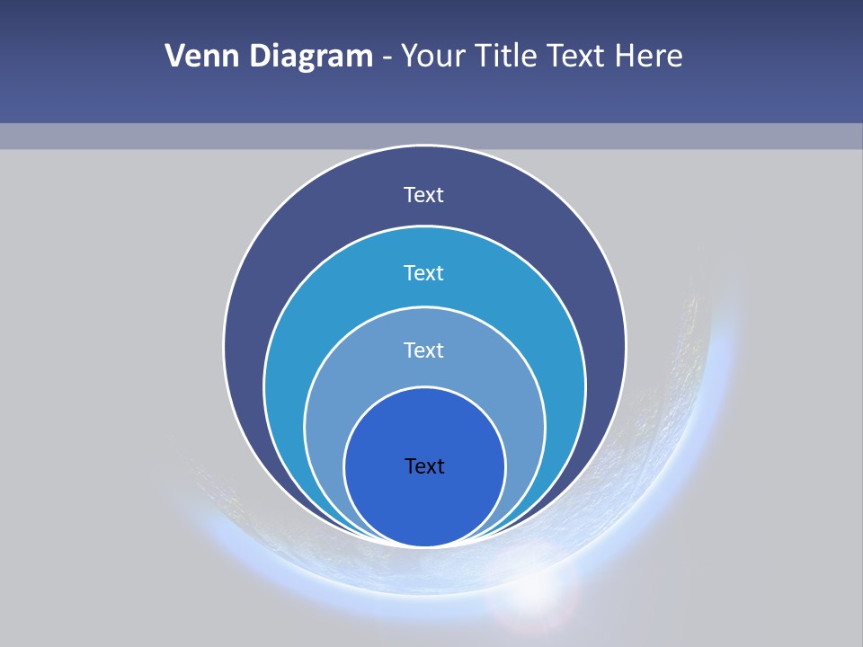 World Warm Outer PowerPoint Template