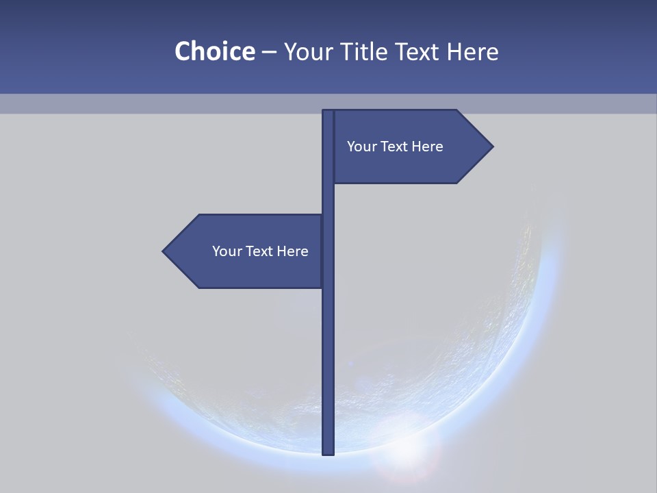 World Warm Outer PowerPoint Template