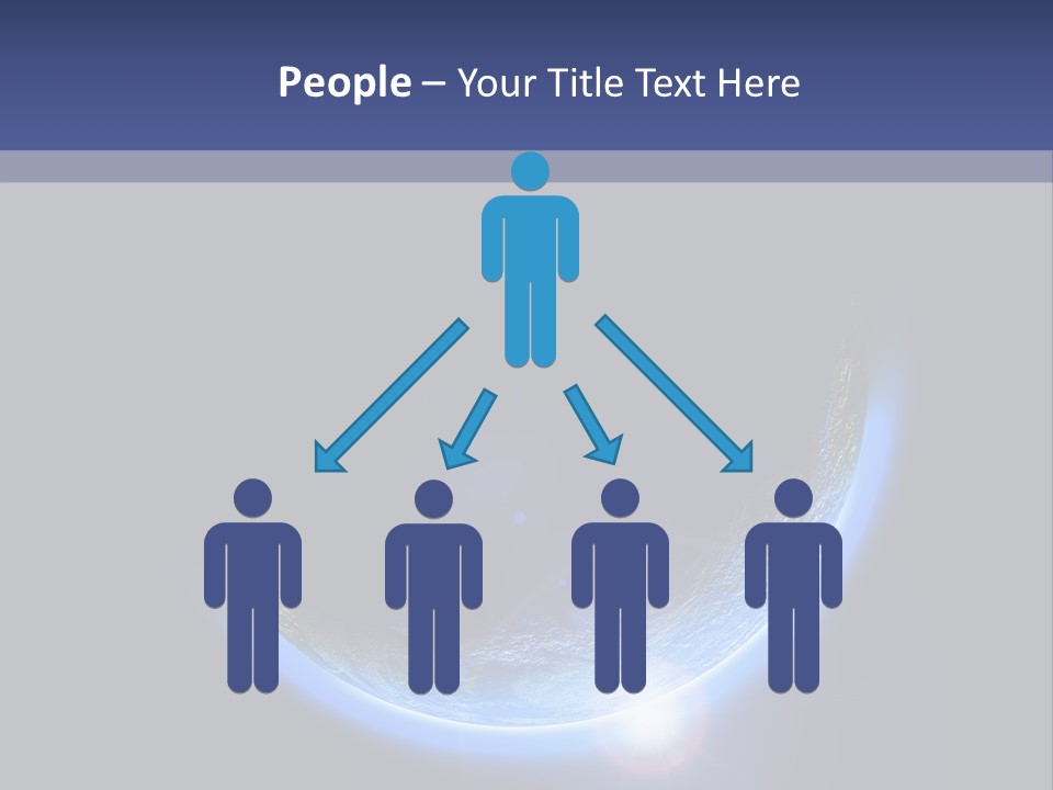 World Warm Outer PowerPoint Template