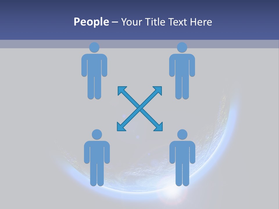 World Warm Outer PowerPoint Template