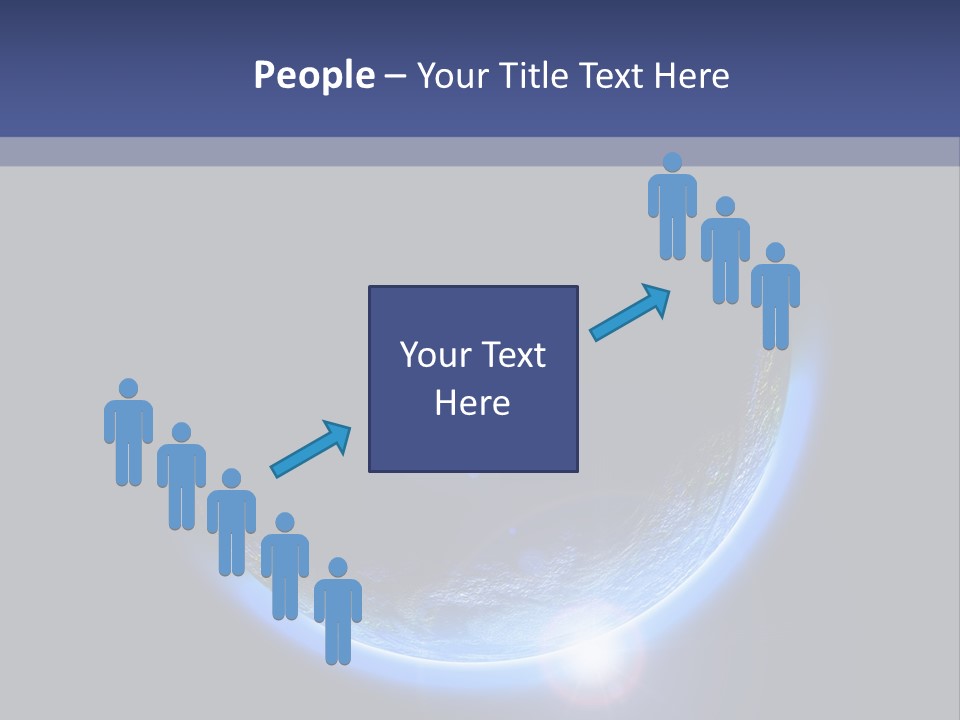 World Warm Outer PowerPoint Template
