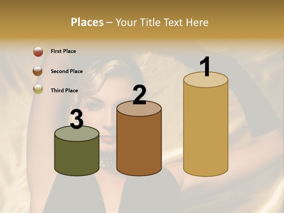 Textile Charming Sexy PowerPoint Template