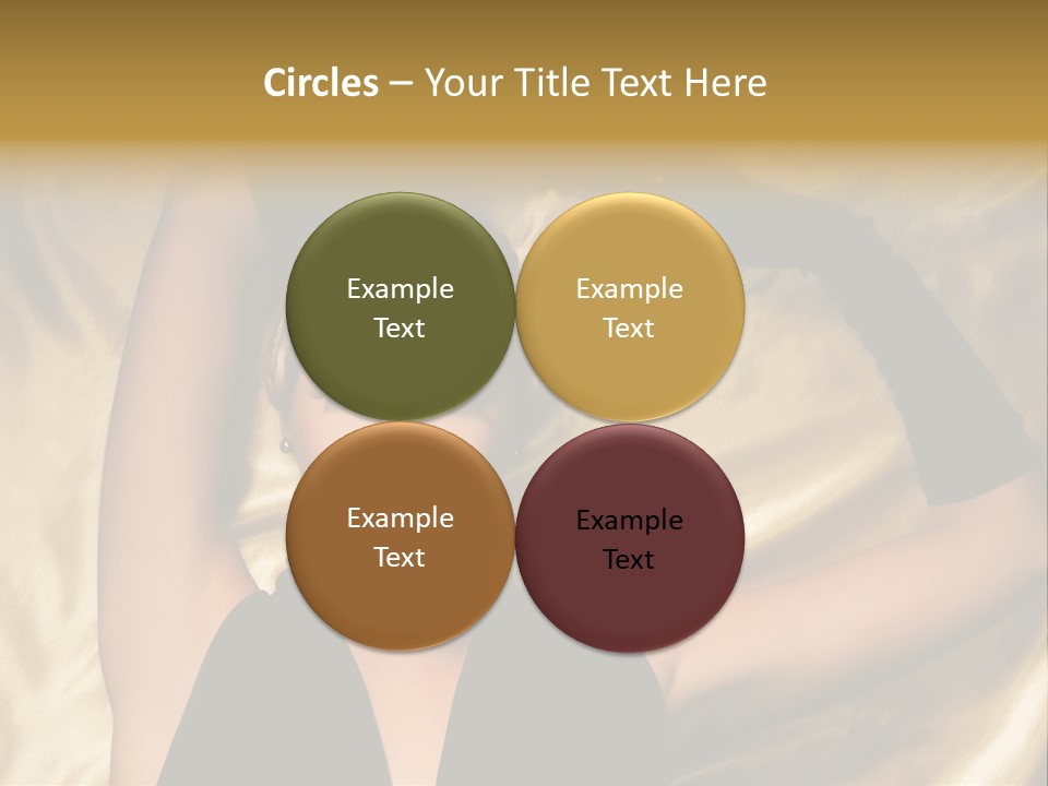 Textile Charming Sexy PowerPoint Template