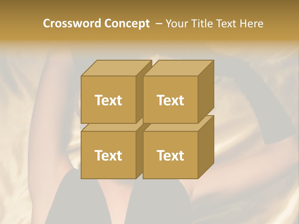 Textile Charming Sexy PowerPoint Template