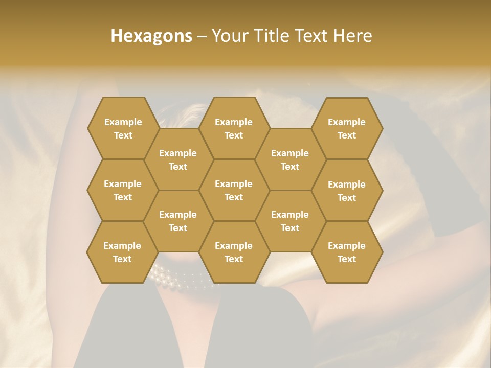 Textile Charming Sexy PowerPoint Template