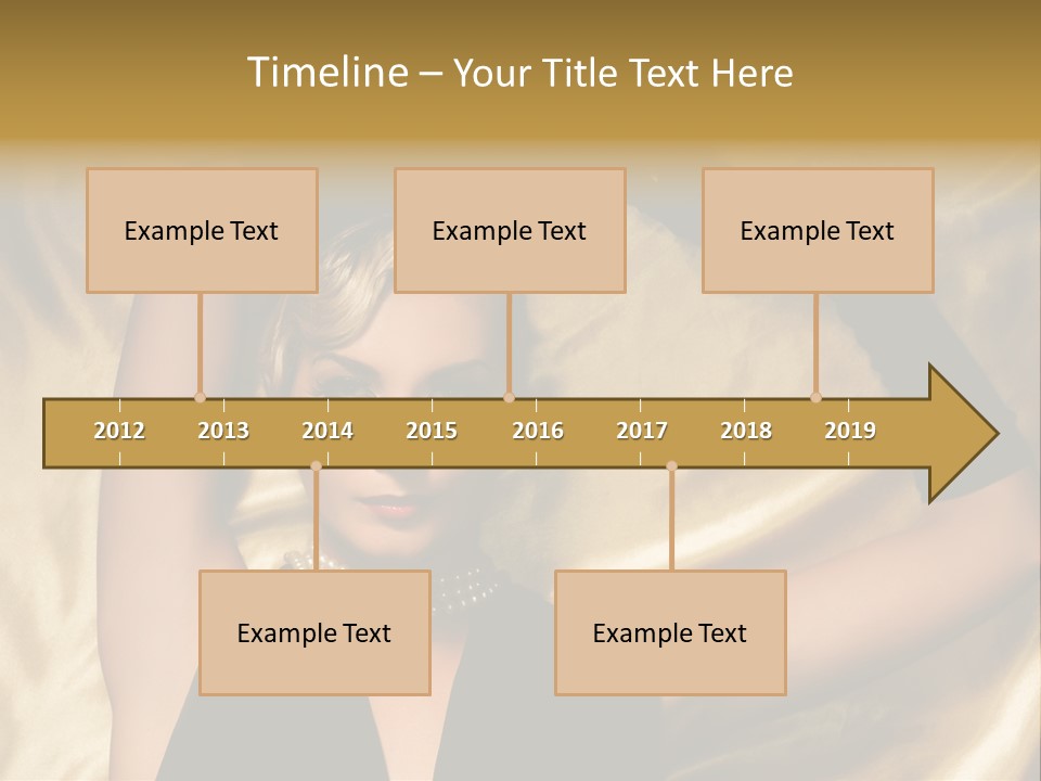Textile Charming Sexy PowerPoint Template