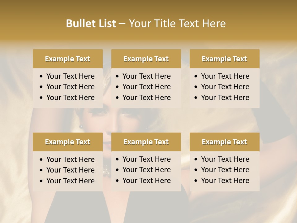 Textile Charming Sexy PowerPoint Template