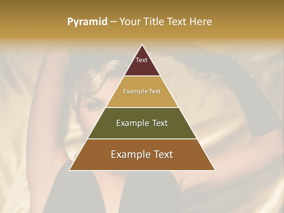 Textile Charming Sexy PowerPoint Template