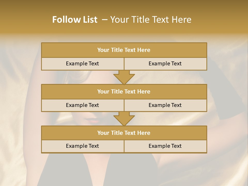 Textile Charming Sexy PowerPoint Template