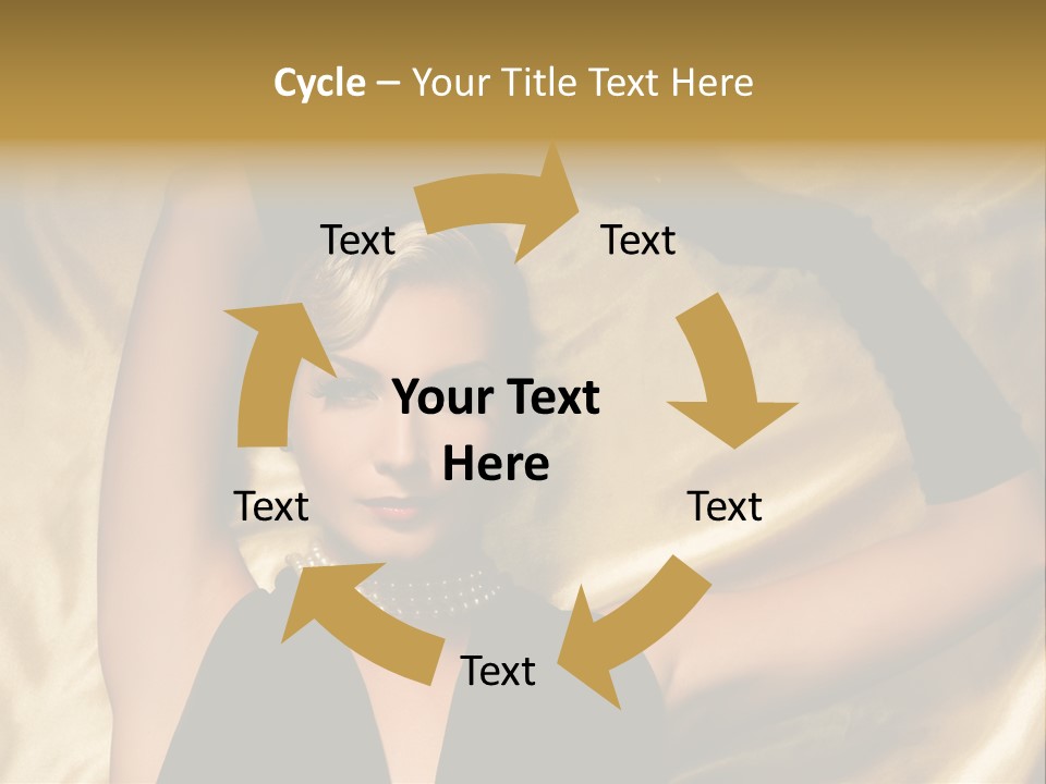 Textile Charming Sexy PowerPoint Template