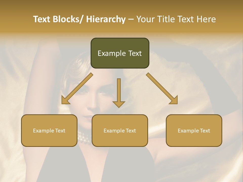 Textile Charming Sexy PowerPoint Template