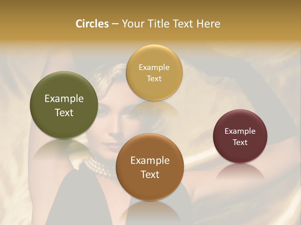 Textile Charming Sexy PowerPoint Template