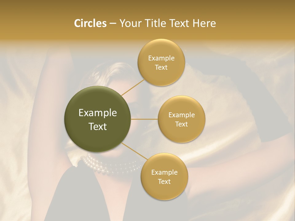 Textile Charming Sexy PowerPoint Template