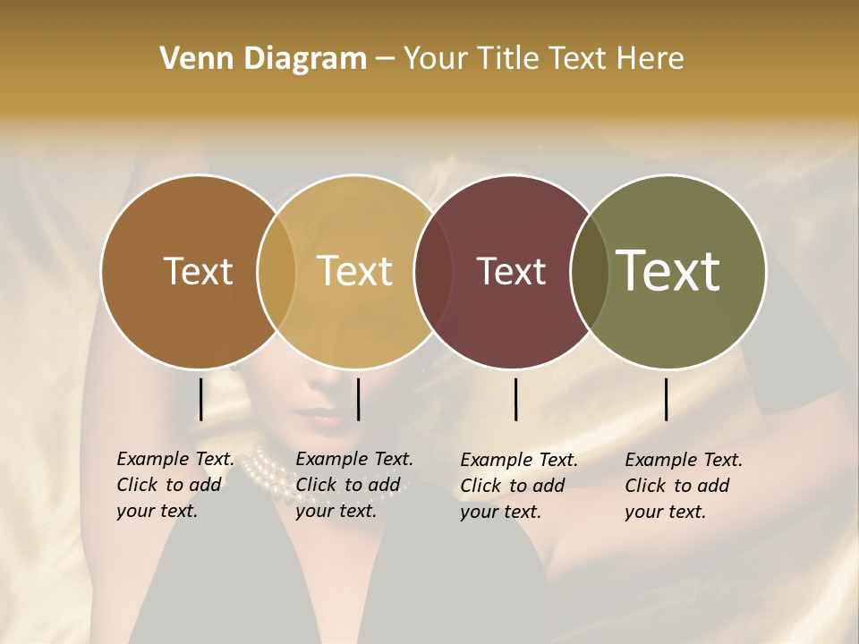Textile Charming Sexy PowerPoint Template