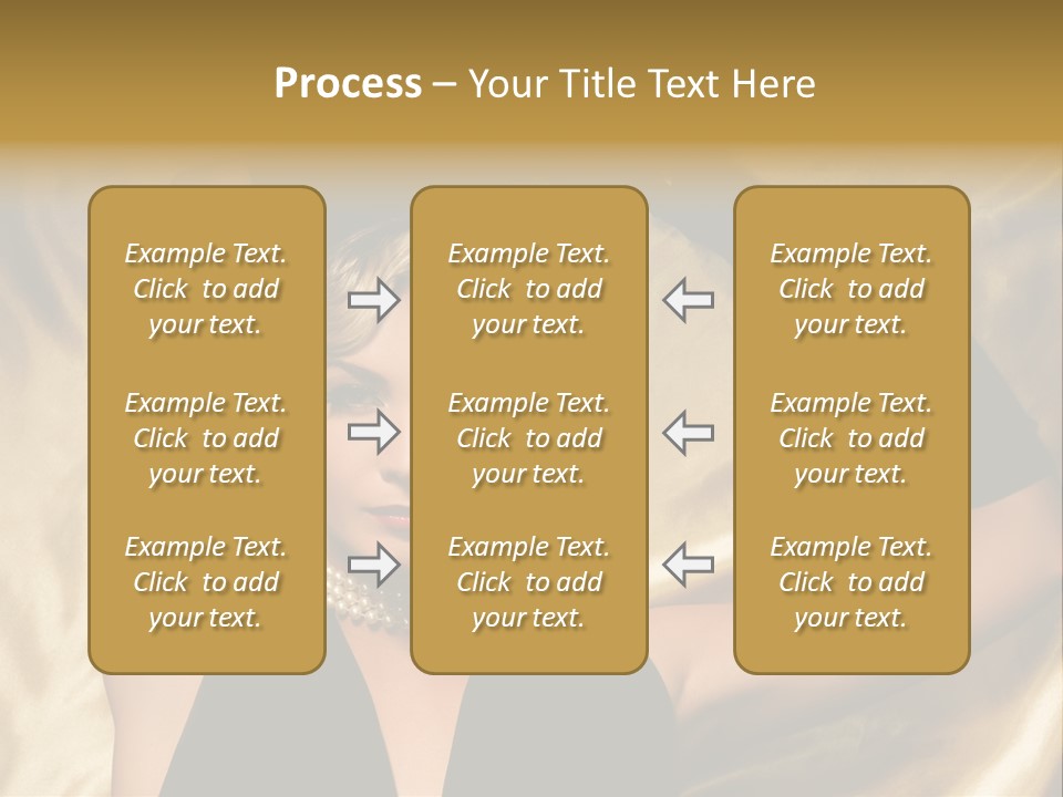 Textile Charming Sexy PowerPoint Template