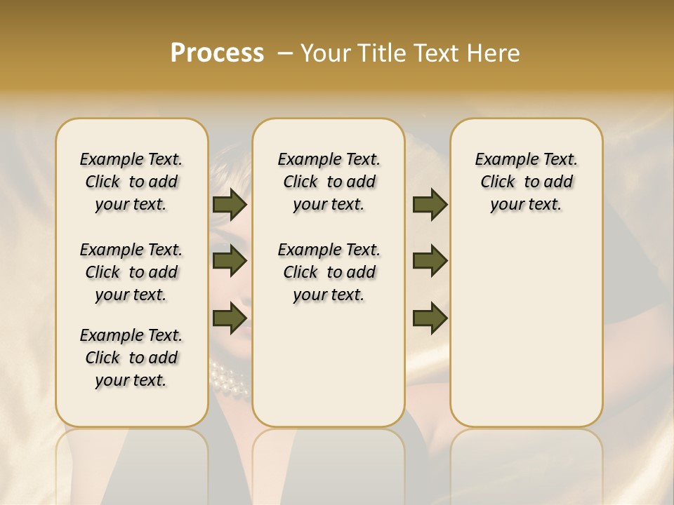 Textile Charming Sexy PowerPoint Template