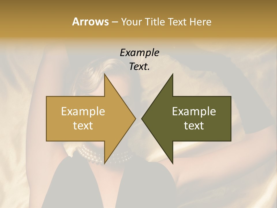 Textile Charming Sexy PowerPoint Template