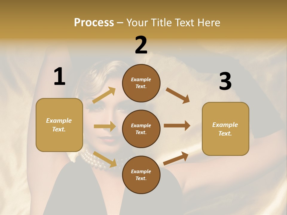 Textile Charming Sexy PowerPoint Template