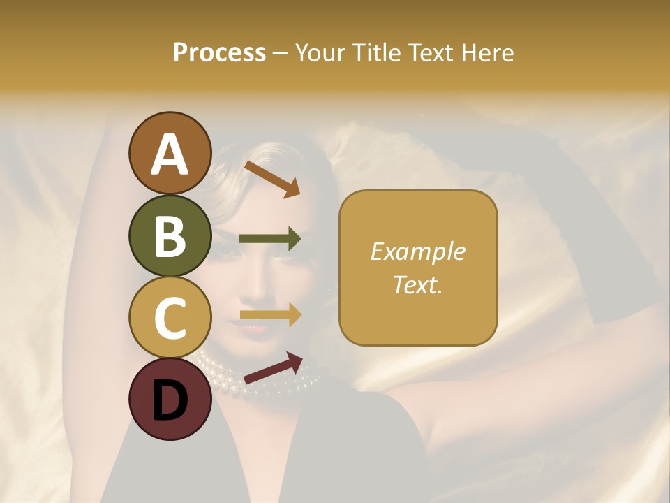 Textile Charming Sexy PowerPoint Template