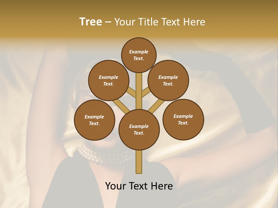 Textile Charming Sexy PowerPoint Template