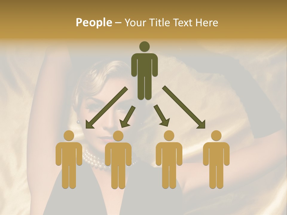 Textile Charming Sexy PowerPoint Template