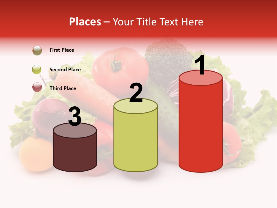 Carrot Onion Pile PowerPoint Template