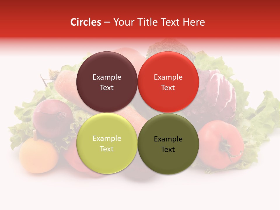 Carrot Onion Pile PowerPoint Template