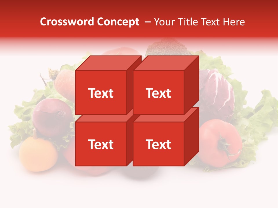 Carrot Onion Pile PowerPoint Template