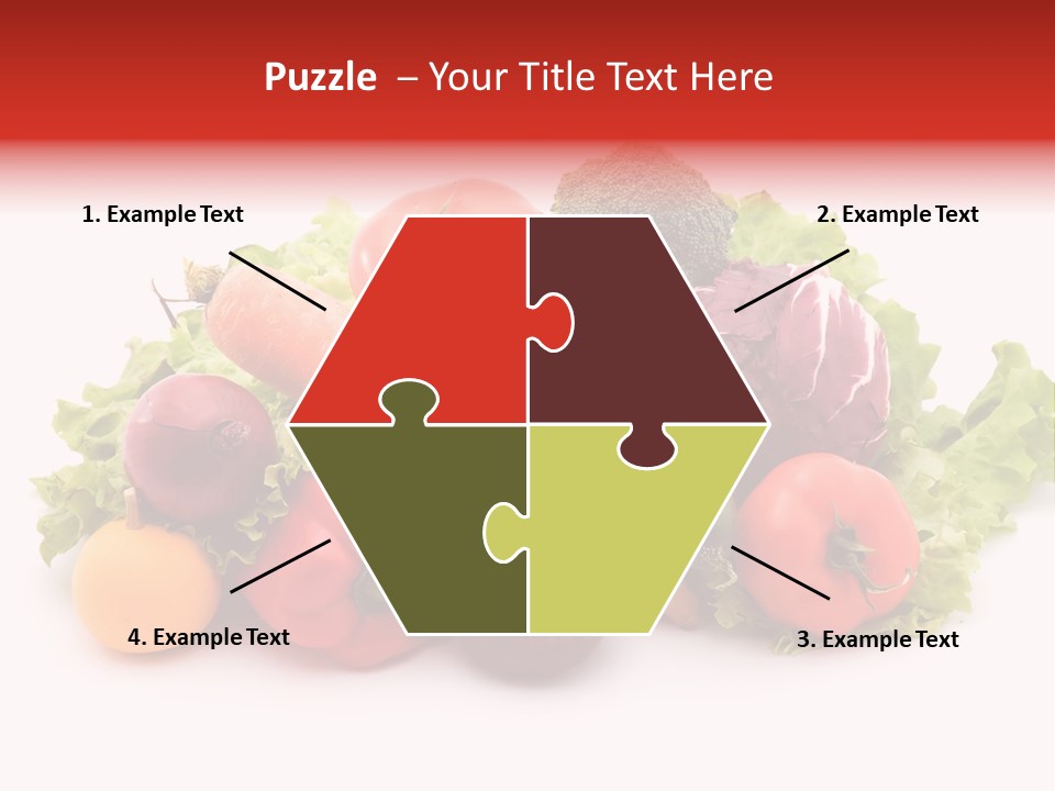 Carrot Onion Pile PowerPoint Template