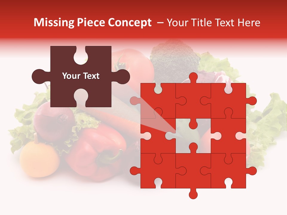 Carrot Onion Pile PowerPoint Template