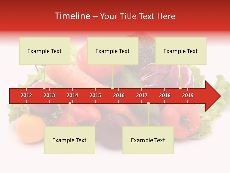 Carrot Onion Pile PowerPoint Template