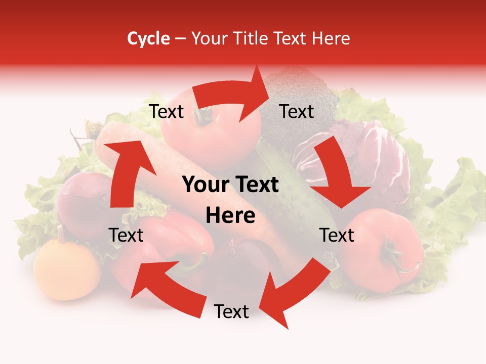 Carrot Onion Pile PowerPoint Template