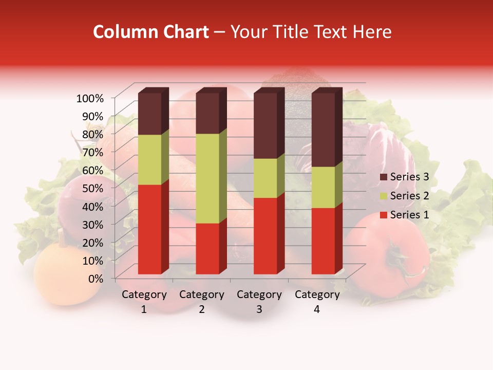 Carrot Onion Pile PowerPoint Template