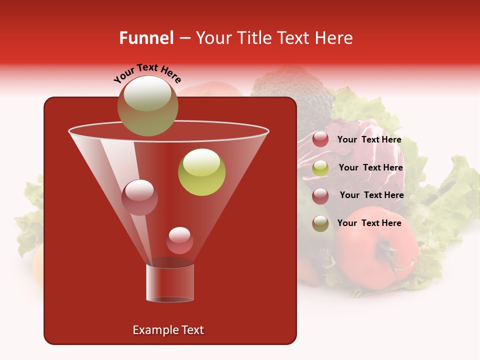 Carrot Onion Pile PowerPoint Template