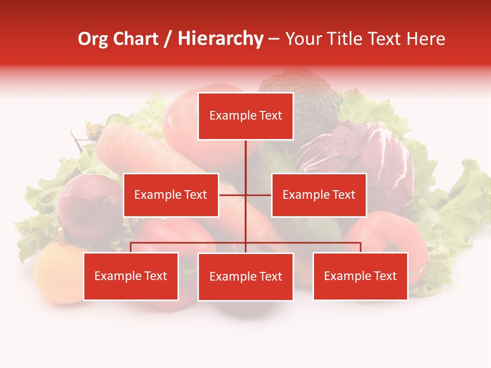 Carrot Onion Pile PowerPoint Template