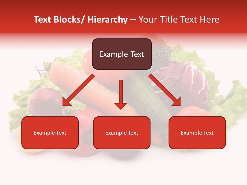 Carrot Onion Pile PowerPoint Template