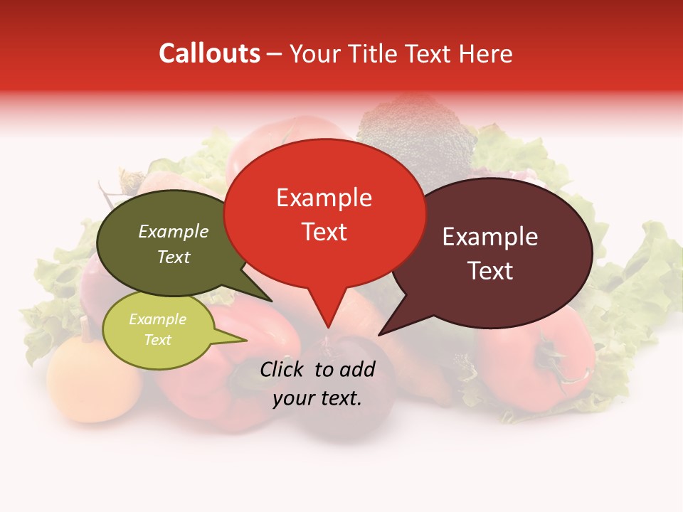 Carrot Onion Pile PowerPoint Template