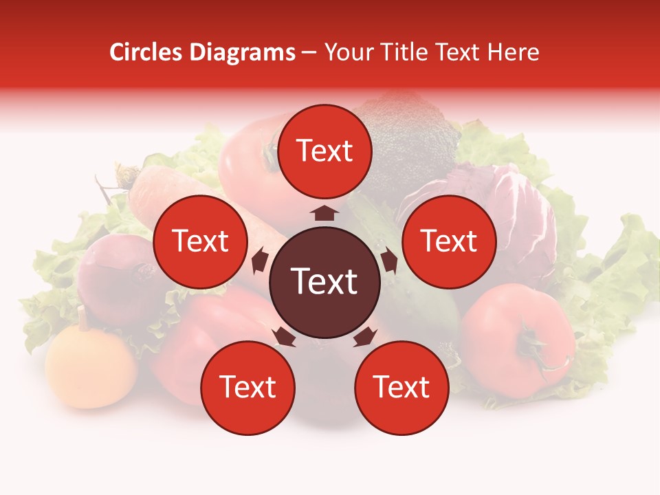 Carrot Onion Pile PowerPoint Template