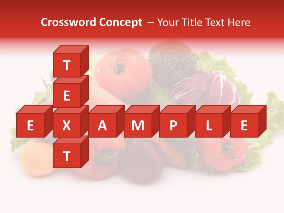 Carrot Onion Pile PowerPoint Template