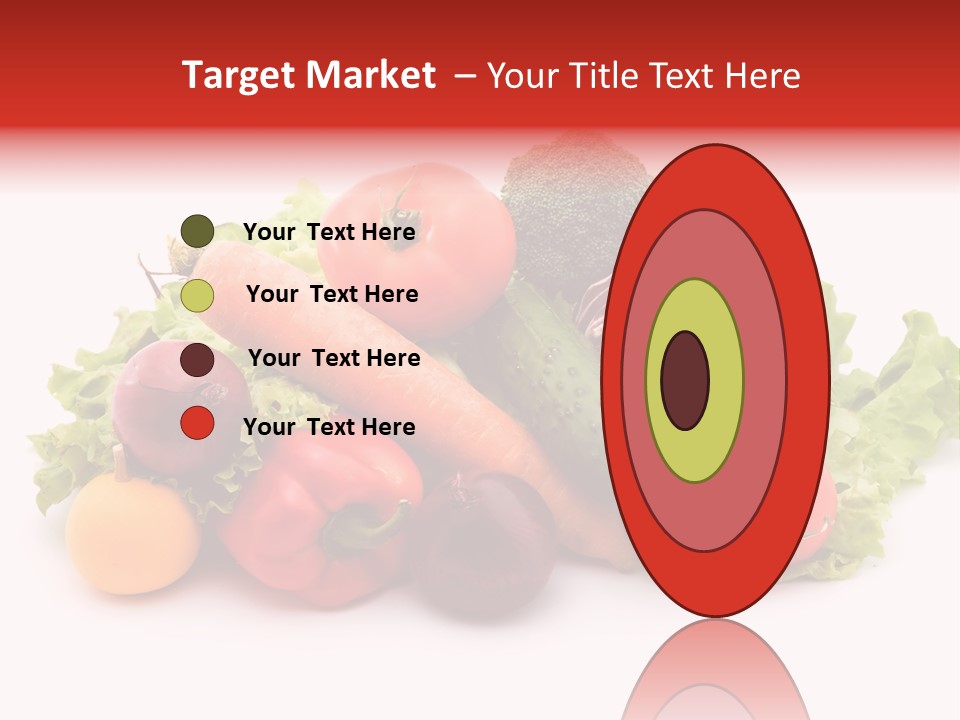 Carrot Onion Pile PowerPoint Template