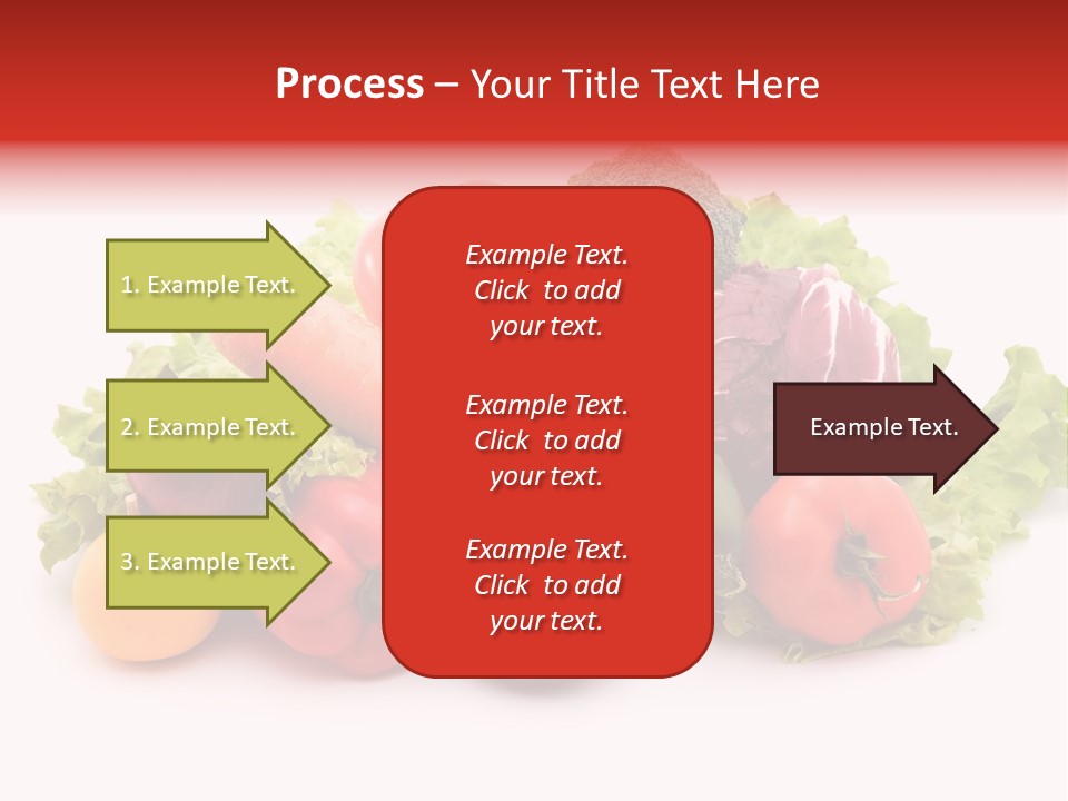 Carrot Onion Pile PowerPoint Template