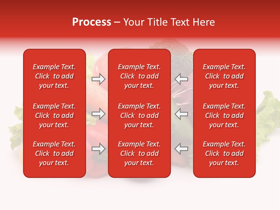Carrot Onion Pile PowerPoint Template