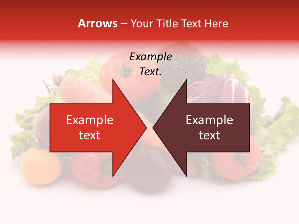 Carrot Onion Pile PowerPoint Template