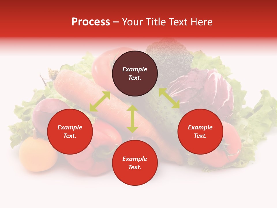 Carrot Onion Pile PowerPoint Template