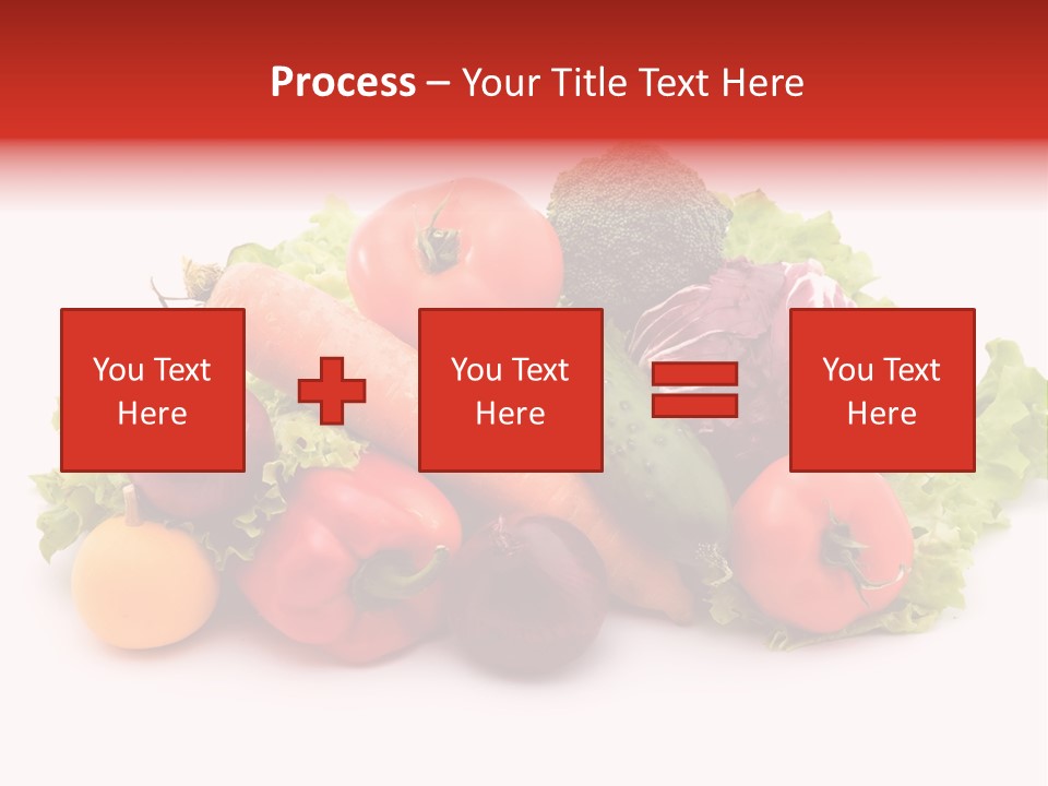 Carrot Onion Pile PowerPoint Template