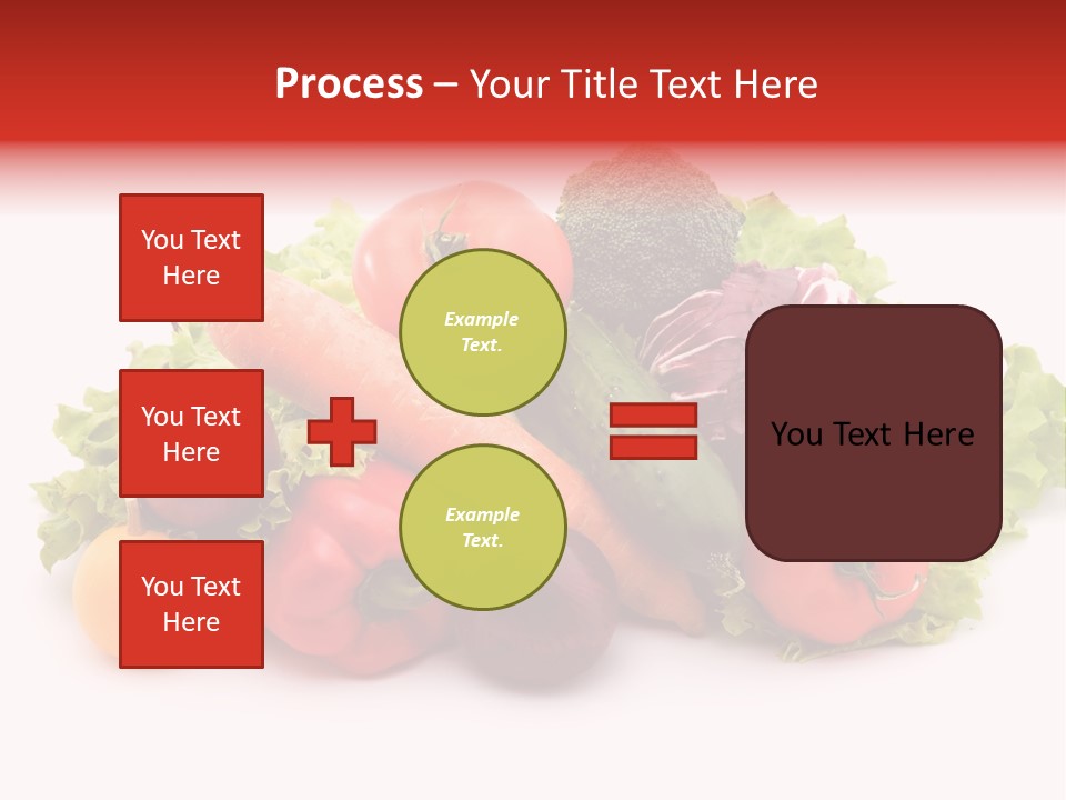 Carrot Onion Pile PowerPoint Template