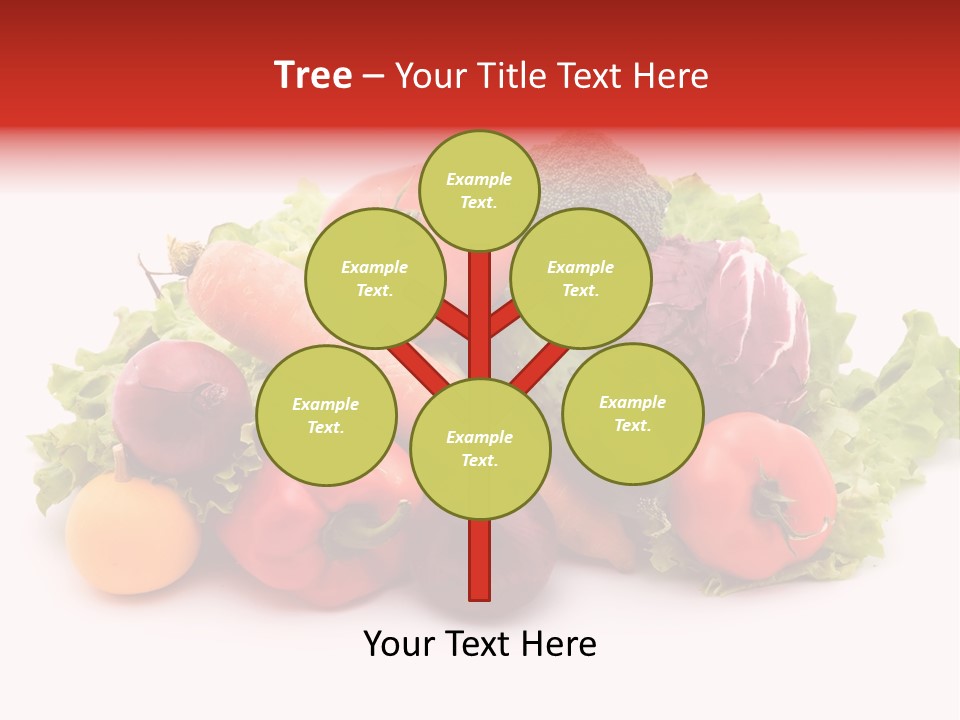 Carrot Onion Pile PowerPoint Template