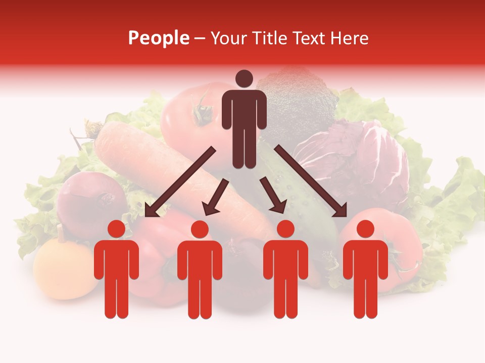 Carrot Onion Pile PowerPoint Template