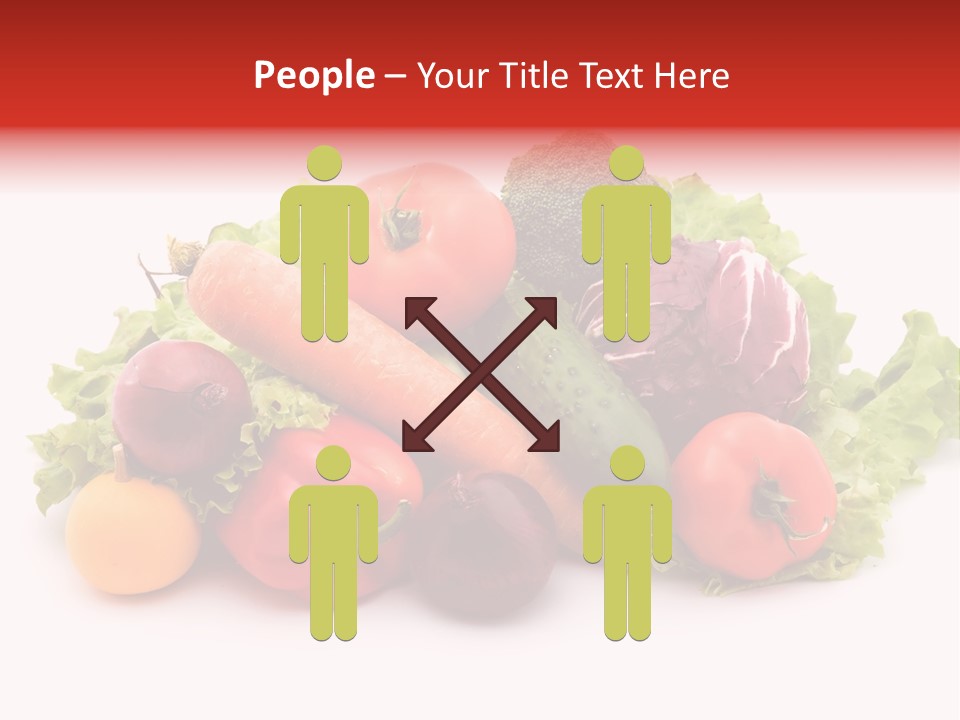 Carrot Onion Pile PowerPoint Template